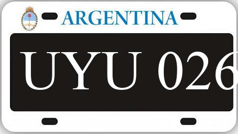 Patente UYU026