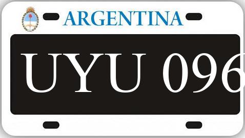 Patente UYU096