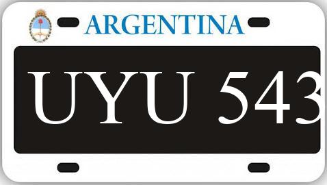 Patente UYU543