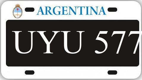 Patente UYU577