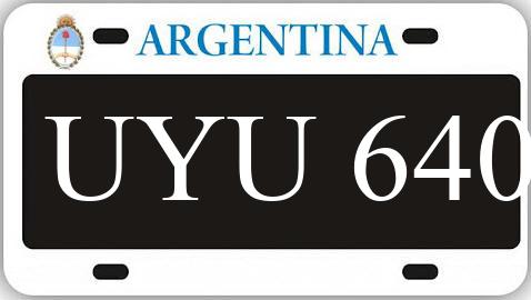 Patente UYU640