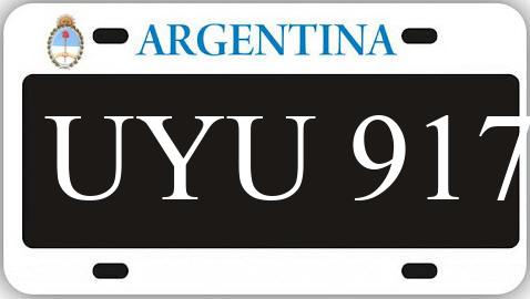 Patente UYU917