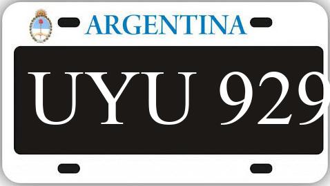 Patente UYU929
