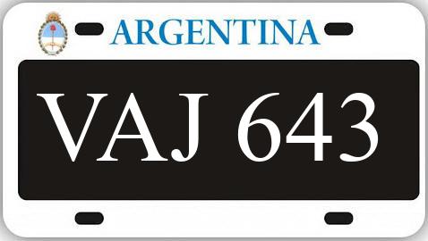 Patente VAJ643