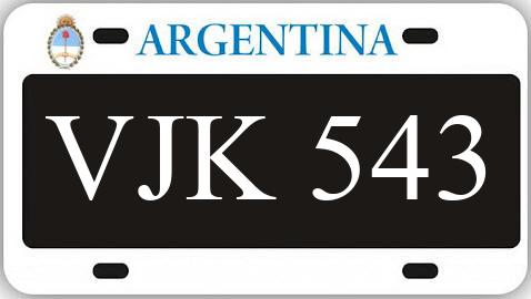 Patente VJK543