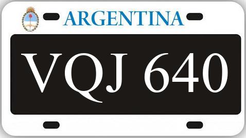 Patente VQJ640