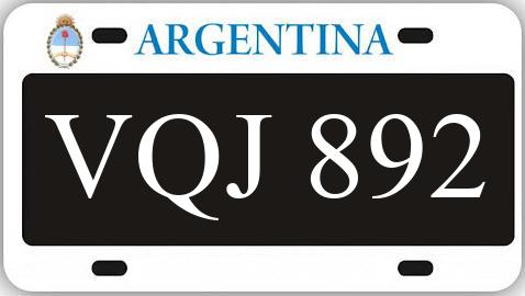 Patente VQJ892