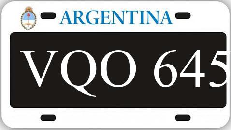 Patente VQO645