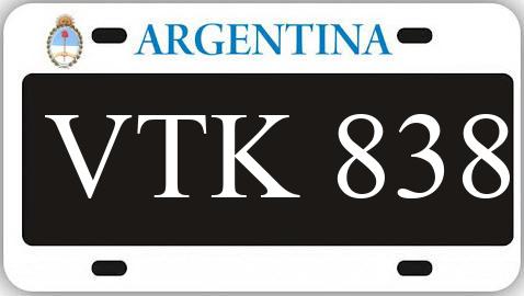 Patente VTK838