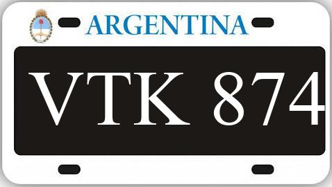 Patente VTK874