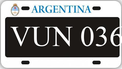 Patente VUN036