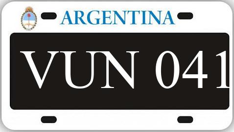 Patente VUN041