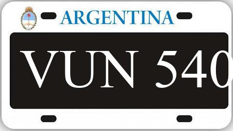 Patente VUN540