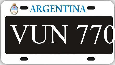 Patente VUN770