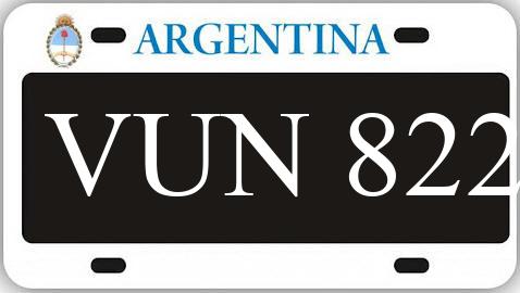 Patente VUN822