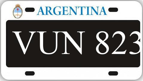 Patente VUN823