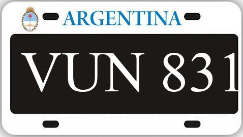 Patente VUN831
