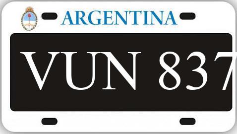 Patente VUN837