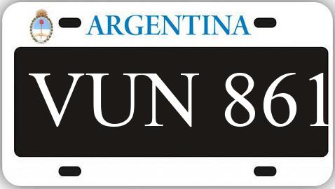 Patente VUN861