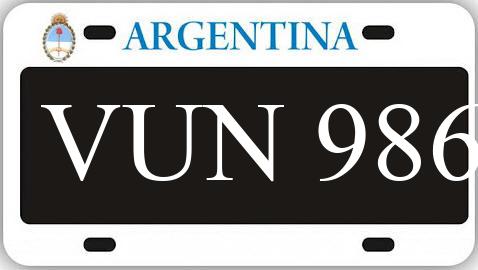 Patente VUN986