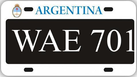 Patente WAE701