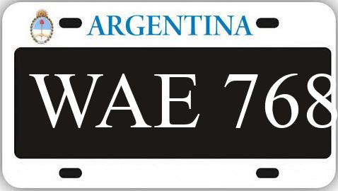 Patente WAE768
