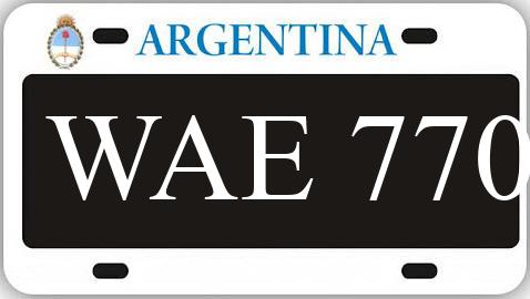 Patente WAE770