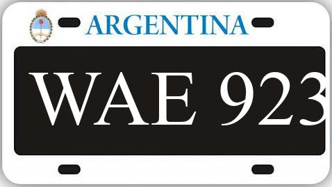 Patente WAE923
