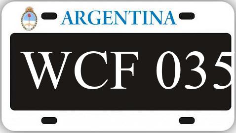 Patente WCF035