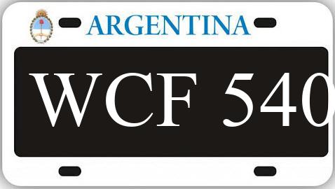 Patente WCF540