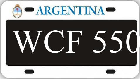 Patente WCF550