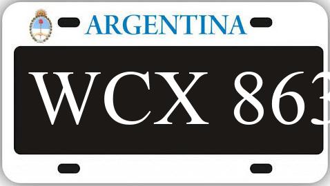 Patente WCX863