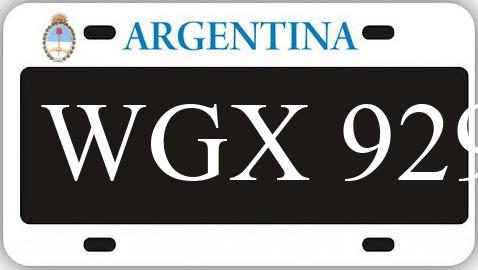 Patente WGX929