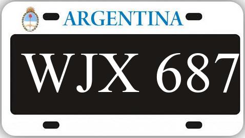 Patente WJX687
