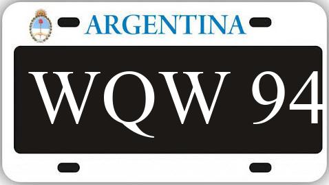 Patente WQW949