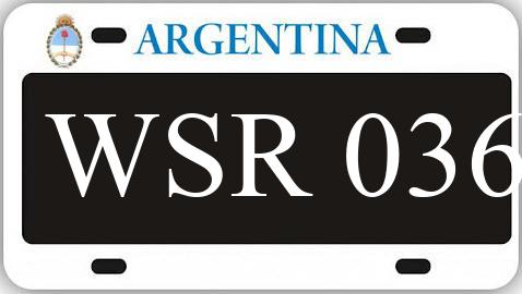 Patente WSR036