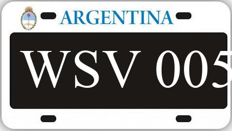 Patente WSV005