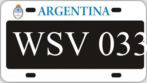 Patente WSV033