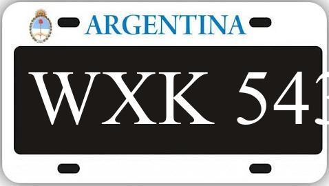 Patente WXK543