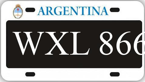 Patente WXL866