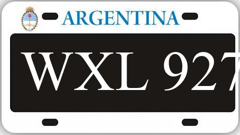 Patente WXL927