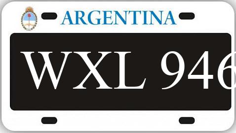 Patente WXL946