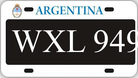 Patente WXL949