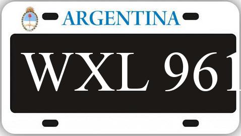 Patente WXL961