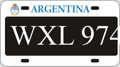 Patente WXL974