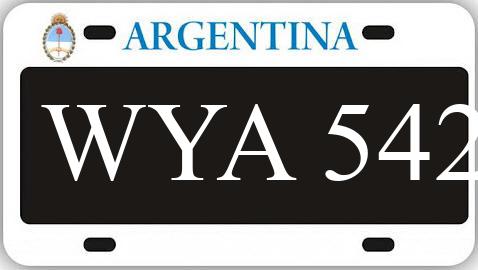 Patente WYA542