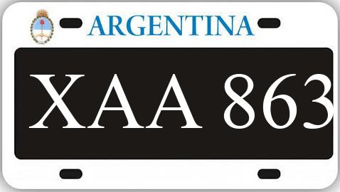 Patente XAA863