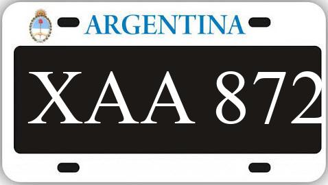 Patente XAA872