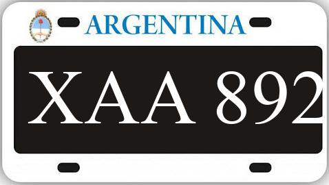 Patente XAA892