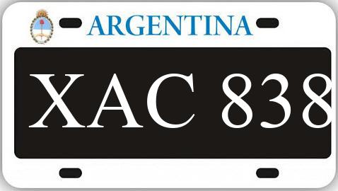 Patente XAC838